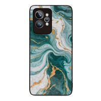 Θήκη Sonique Marble Series για Realme GT 2 Pro Πράσινο 01