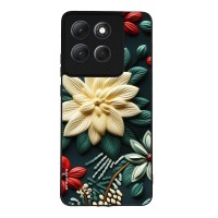 Θήκη Sonique 3D Flower Series για Motorola Moto G86 5G / Moto G86 5G Power Πράσινο