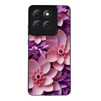 Θήκη Sonique 3D Flower Series για Motorola Moto G86 5G / Moto G86 5G Power Ροζ