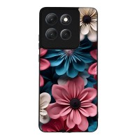 Θήκη Sonique 3D Flower Series για Motorola Moto G86 5G / Moto G86 5G Power Ροζ 01