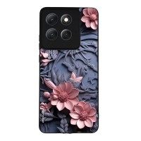 Θήκη Sonique 3D Flower Series για Motorola Moto G86 5G / Moto G86 5G Power Ροζ 02