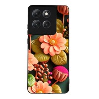 Θήκη Sonique 3D Flower Series για Motorola Moto G86 5G / Moto G86 5G Power Σομόν