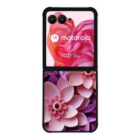 Θήκη Sonique 3D Flower Series για Motorola Motorola Razr 50 Ultra Ροζ