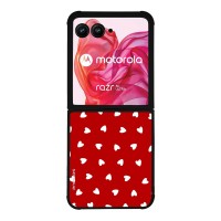 Θήκη Sonique Heart Series για Motorola Motorola Razr 50 Ultra Κόκκινο