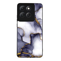 Θήκη Sonique Marble Series για Motorola Moto G86 5G / Moto G86 5G Power Μωβ Γκρι
