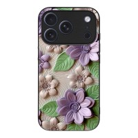 Θήκη Sonique 3D Flower Series για Apple iPhone 17 Pro Βιολετί