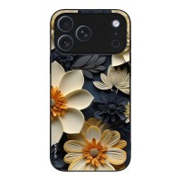 Θήκη Sonique 3D Flower Series για Apple iPhone 17 Pro Max Εκρού