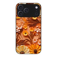 Θήκη Sonique 3D Flower Series για Apple iPhone 17 Pro Max Πορτοκαλί