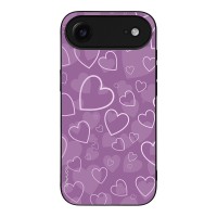 Θήκη Sonique Heart Series για Apple iPhone 17 Air Βιολετί