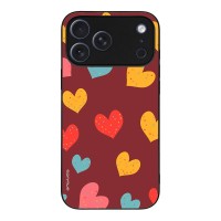 Θήκη Sonique Heart Series για Apple iPhone 17 Pro Max Μπορντώ