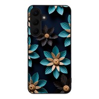 Θήκη Sonique 3D Flower Series για Samsung Galaxy S25 FE Γαλάζιο