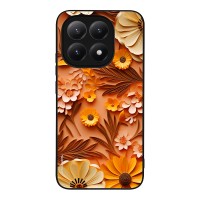 Θήκη Sonique 3D Flower Series για Xiaomi Xiaomi 15T 5G Πορτοκαλί