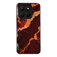 Θήκη Sonique Marble Series για Honor 400 Smart 4G / Honor 400 Smart 5G / Κόκκινο