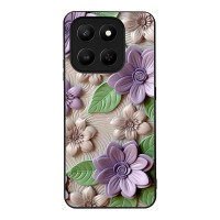 Θήκη Sonique 3D Flower Series για Honor 400 Smart 4G / Honor 400 Smart 5G / Βιολετί
