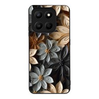 Θήκη Sonique 3D Flower Series για Honor 400 Smart 4G / Honor 400 Smart 5G / Γκρι