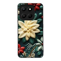 Θήκη Sonique 3D Flower Series για Honor 400 Smart 4G / Honor 400 Smart 5G / Πράσινο