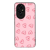 Θήκη Sonique Heart Series για Honor 200 5G Ροζ