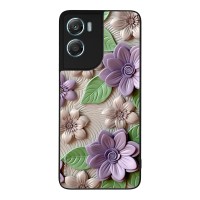Θήκη Sonique 3D Flower Series για Motorola Moto G06 4G / Moto G06 Power 4G Βιολετί