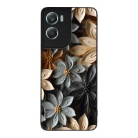 Θήκη Sonique 3D Flower Series για Motorola Moto G06 4G / Moto G06 Power 4G Γκρι