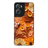 Θήκη Sonique 3D Flower Series για Motorola Moto G06 4G / Moto G06 Power 4G Πορτοκαλί