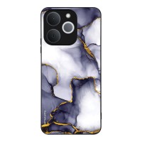 Θήκη Sonique Marble Series για Realme Note 70T 4G Μωβ Γκρι