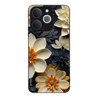 Θήκη Sonique 3D Flower Series για Realme Note 70T 4G Εκρού