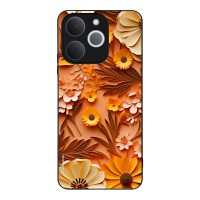 Θήκη Sonique 3D Flower Series για Realme Note 70T 4G Πορτοκαλί