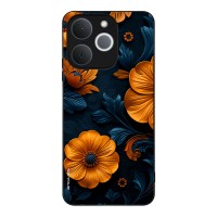 Θήκη Sonique 3D Flower Series για Realme Note 70T 4G Πορτοκαλί 01