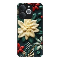 Θήκη Sonique 3D Flower Series για Realme Note 70T 4G Πράσινο