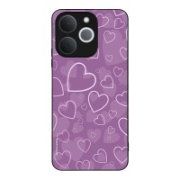 Θήκη Sonique Heart Series για Realme Note 70T 4G Βιολετί
