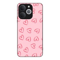Θήκη Sonique Heart Series για Realme Note 70T 4G Ροζ