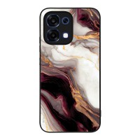 Θήκη Sonique Marble Series για Oppo A6 Pro 5G Μπορντώ