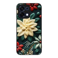 Θήκη Sonique 3D Flower Series για Oppo A6 Pro 5G Πράσινο