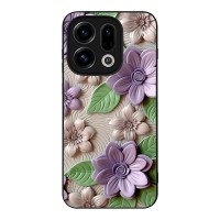 Θήκη Sonique 3D Flower Series για Oppo Find X9 5G Βιολετί