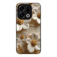 Θήκη Sonique 3D Flower Series για Oppo Find X9 5G Λευκό