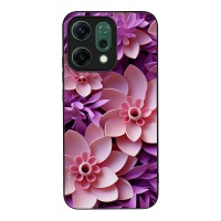Θήκη Sonique 3D Flower Series για Oppo Reno14 5G Ροζ