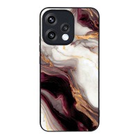 Θήκη Sonique Marble Series για Oppo Reno15 5G Μπορντώ