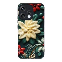 Θήκη Sonique 3D Flower Series για Oppo Reno15 5G Πράσινο