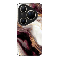 Θήκη Sonique Marble Series για Huawei Pura 80 Ultra Μπορντώ