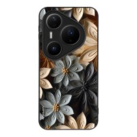 Θήκη Sonique 3D Flower Series για Huawei Pura 80 Pro 5G Γκρι