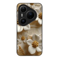 Θήκη Sonique 3D Flower Series για Huawei Pura 80 Pro 5G Λευκό