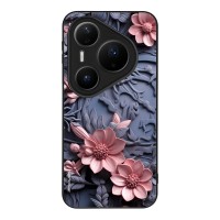 Θήκη Sonique 3D Flower Series για Huawei Pura 80 Pro 5G Ροζ 02