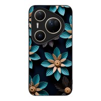 Θήκη Sonique 3D Flower Series για Huawei Pura 80 Ultra Γαλάζιο