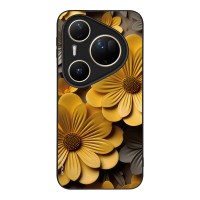 Θήκη Sonique 3D Flower Series για Huawei Pura 80 Ultra Κίτρινο