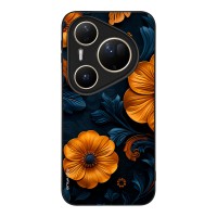 Θήκη Sonique 3D Flower Series για Huawei Pura 80 Ultra Πορτοκαλί 01