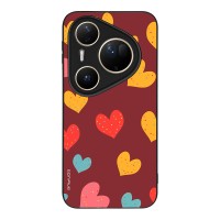 Θήκη Sonique Heart Series για Huawei Pura 80 Ultra Μπορντώ