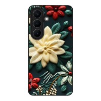 Θήκη Sonique 3D Flower Series για Samsung Galaxy S26 Πράσινο