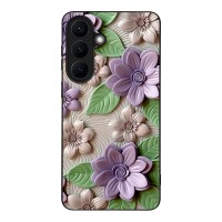 Θήκη Sonique 3D Flower Series για Samsung Galaxy S26 Plus Βιολετί