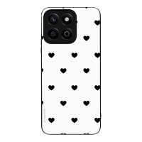 Θήκη Sonique Heart Series για Honor X7c Λευκό