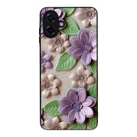 Θήκη Sonique 3D Flower Series για Samsung Galaxy A07 4G / Galaxy A08 4G Βιολετί